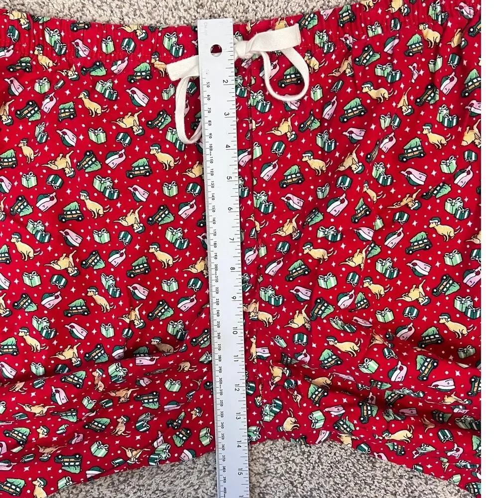 Vineyard Vines Mens L Preppy Coastal Old Money Christmas Dog Whale Pajama Pants